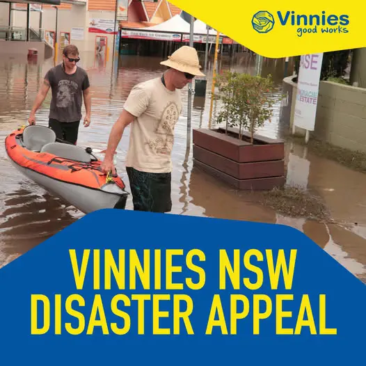 Vinnies NSW Disaster Appeal