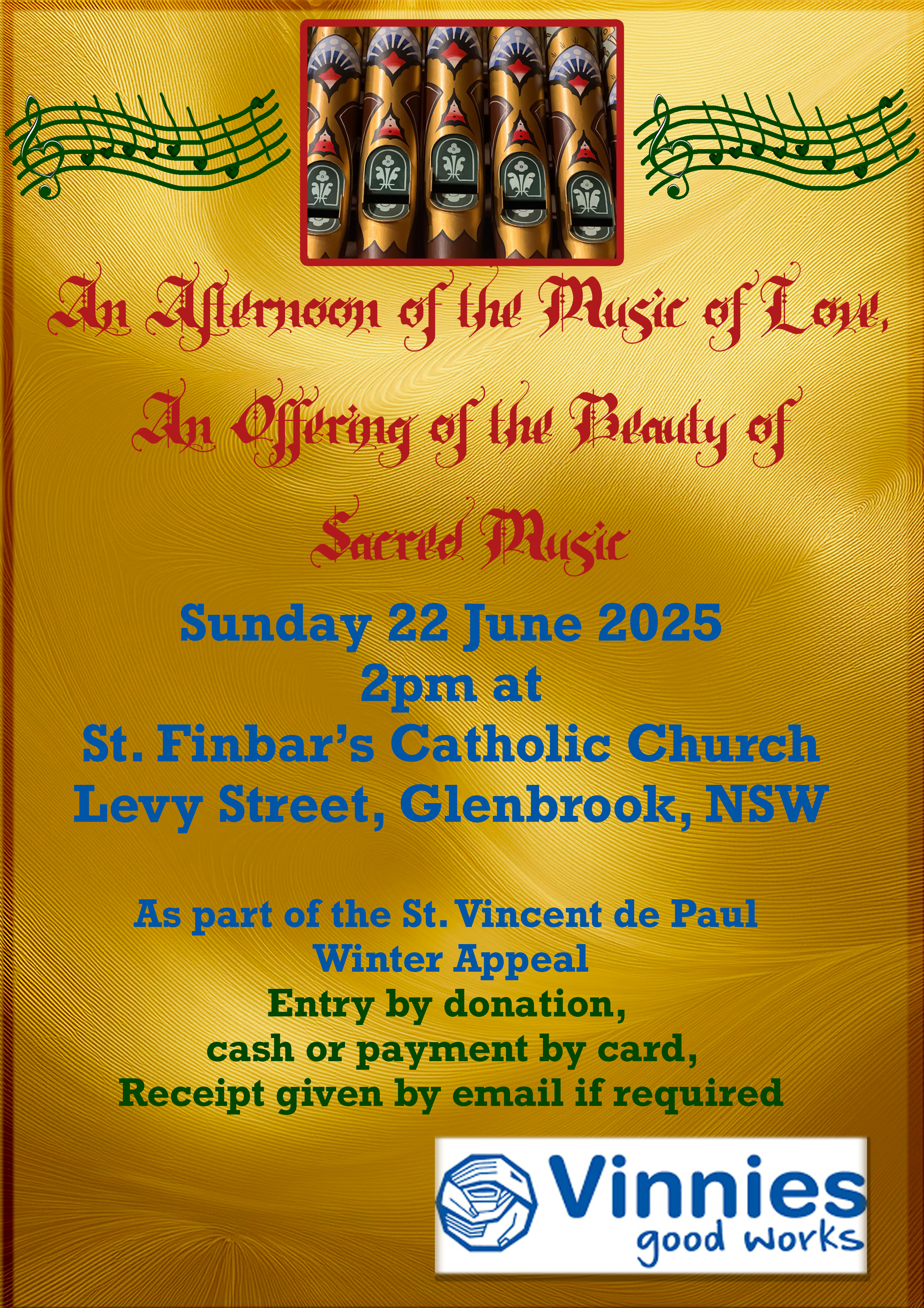 An Afternoon of Sacred Music - Glenbrook